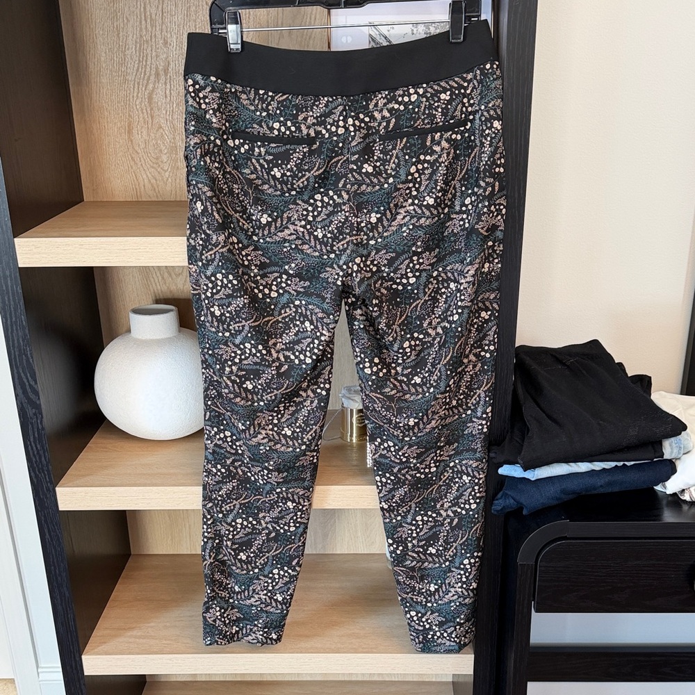 Loft Multicolor Patterned Ankle Pants - image 3